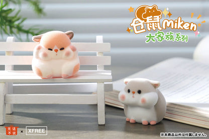 Hamster Big MIKEN Family Series Trading Figure 10Pack BOX - Image 8