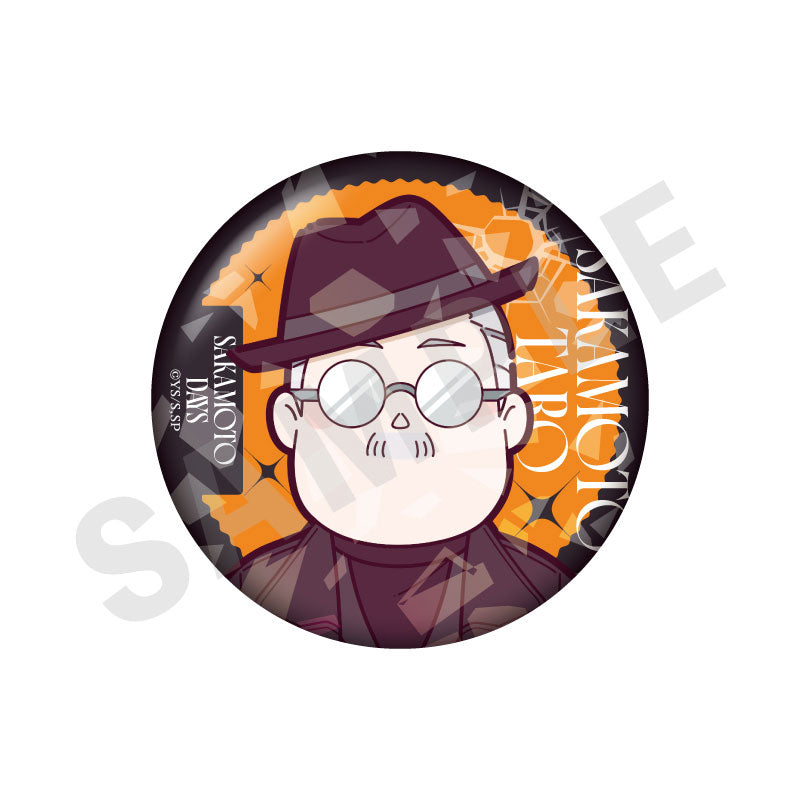 SAKAMOTO DAYS Mini Chara Suit Series Trading Shiny Tin Badge 9Item Set - Image 2