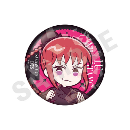 SAKAMOTO DAYS Mini Chara Suit Series Trading Shiny Tin Badge 9Item Set - Image 4