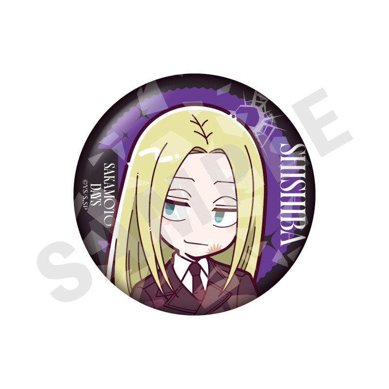 SAKAMOTO DAYS Mini Chara Suit Series Trading Shiny Tin Badge 9Item Set - Image 6