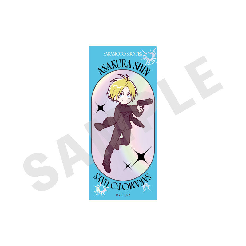 SAKAMOTO DAYS Mini Chara Suit Series Trading Aurora Sticker 9Item Set - Image 3
