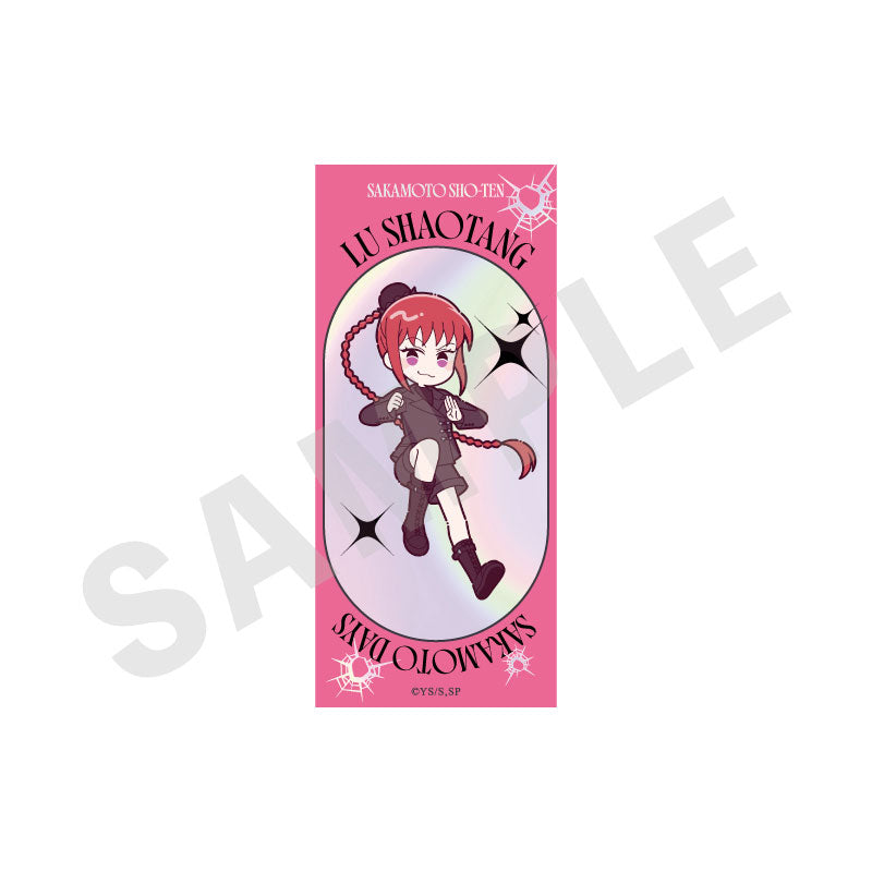 SAKAMOTO DAYS Mini Chara Suit Series Trading Aurora Sticker 9Item Set - Image 4
