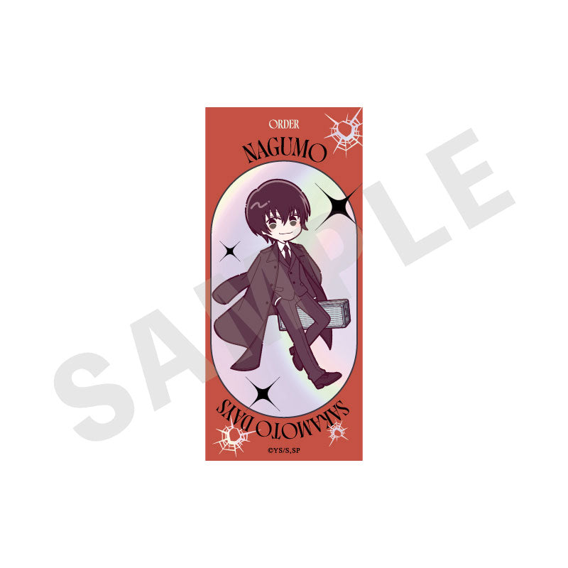 SAKAMOTO DAYS Mini Chara Suit Series Trading Aurora Sticker 9Item Set - Image 5