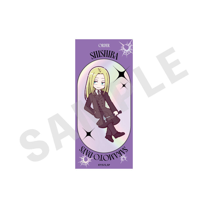 SAKAMOTO DAYS Mini Chara Suit Series Trading Aurora Sticker 9Item Set - Image 6