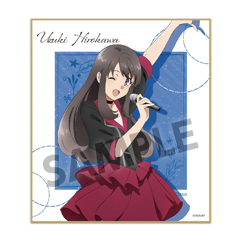 Rascal Does Not Dream of Santa Claus Trading Mini Shikishi 12Pack BOX - Image 4