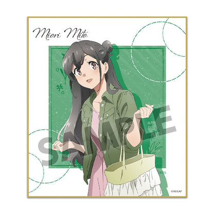 Rascal Does Not Dream of Santa Claus Trading Mini Shikishi 12Pack BOX - Image 7