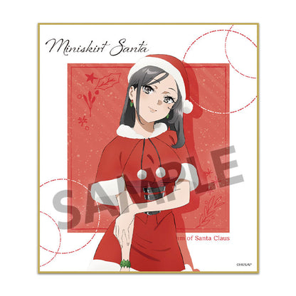 Rascal Does Not Dream of Santa Claus Trading Mini Shikishi 12Pack BOX - Image 8