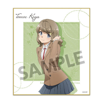 Rascal Does Not Dream of Santa Claus Trading Mini Shikishi 12Pack BOX - Image 9