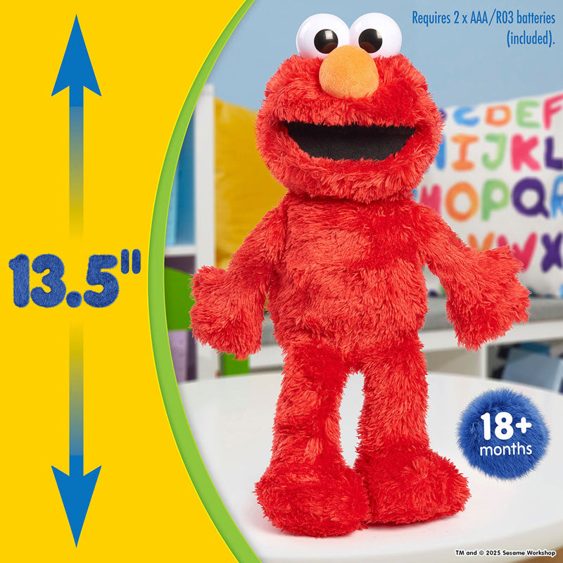 Sesame Street L Size Smart Plush Tickling Elmo - Image 7