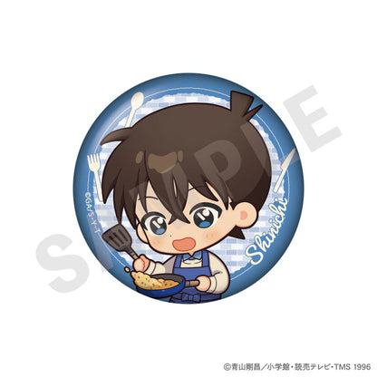 Detective Conan Trading Tin Badge Mini Chara Kitchen ver. 8Pack BOX - Image 3