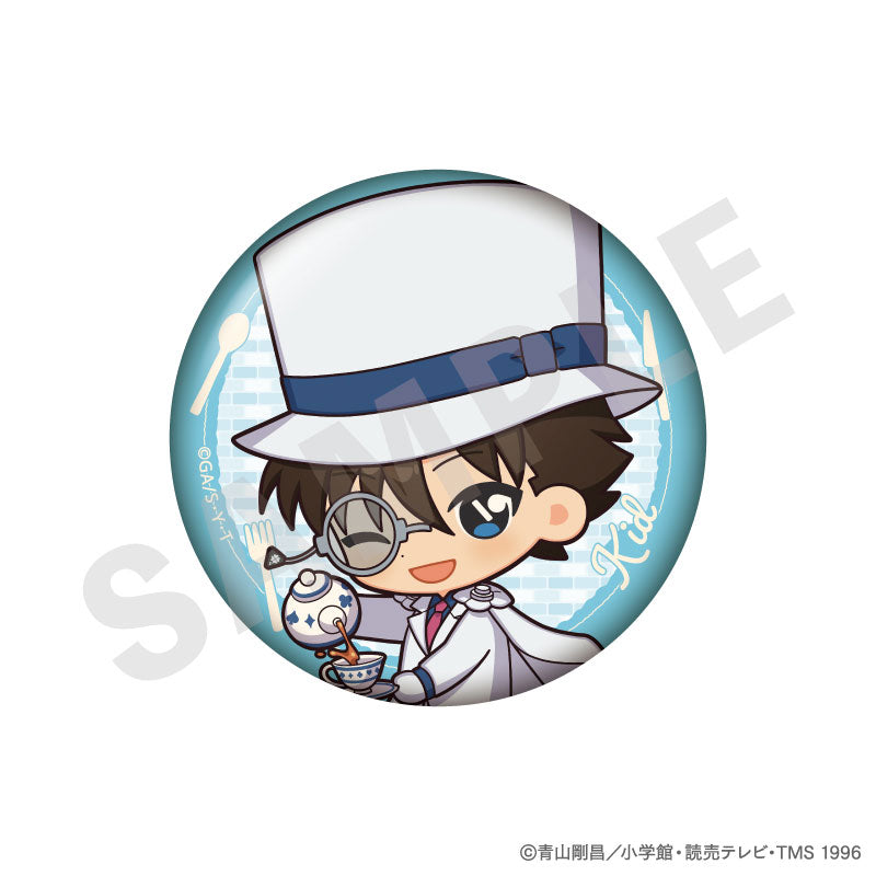 Detective Conan Trading Tin Badge Mini Chara Kitchen ver. 8Pack BOX - Image 9