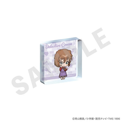 "Detective Conan" Trading Mini Acrylic Block Mini Chara Kitchen ver. 8Item Set - Image 5