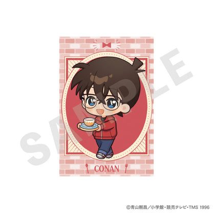 Detective Conan Trading Postcard Mini Chara Kitchen ver. 8Item Set - Image 2