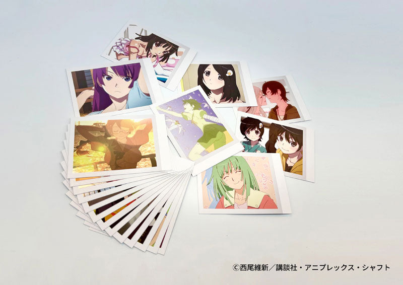 Monogatari Series AFORCE x DRAGON HORSE Trading Instant Camera Style Bromide (Glossy Card) 10Pack BOX - Image 3