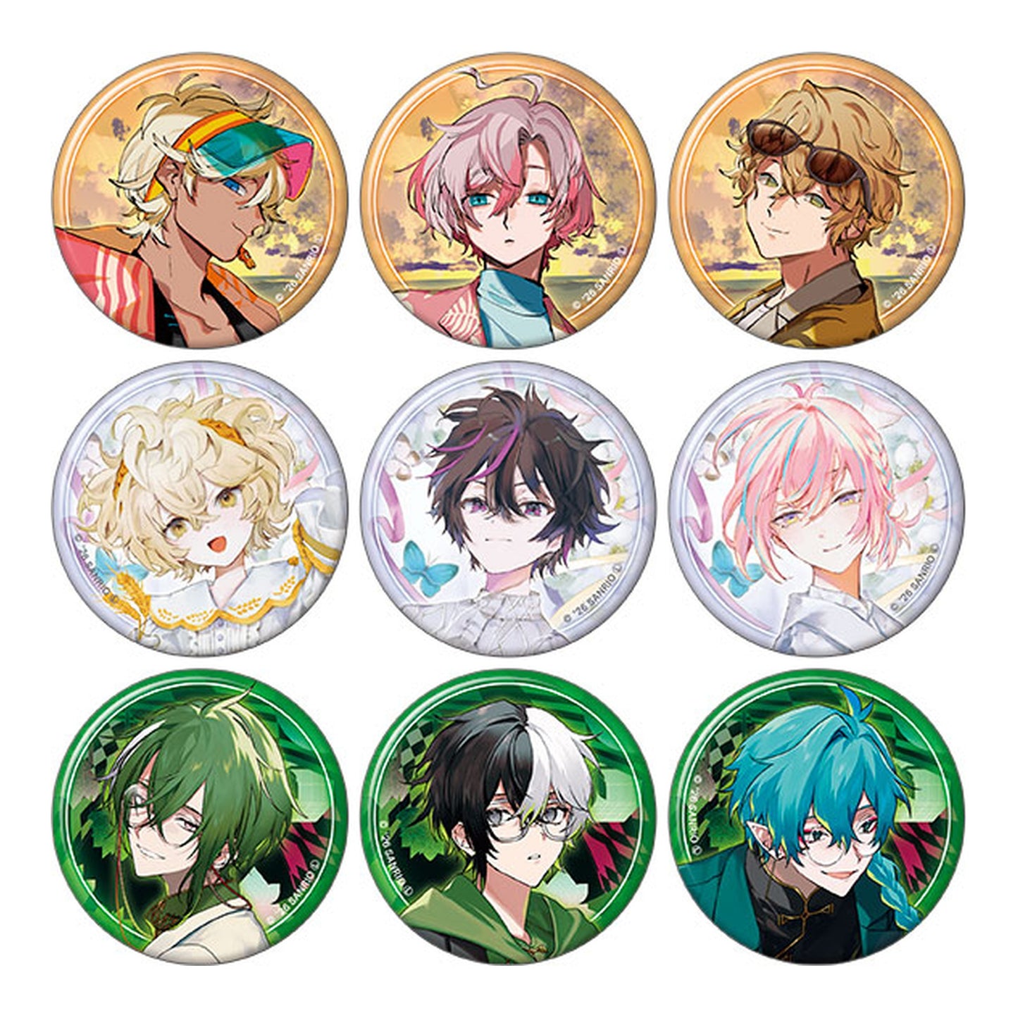 Fragaria Memories Chara Badge Collection MV ver. vol.2 9Pack BOX - Image 1