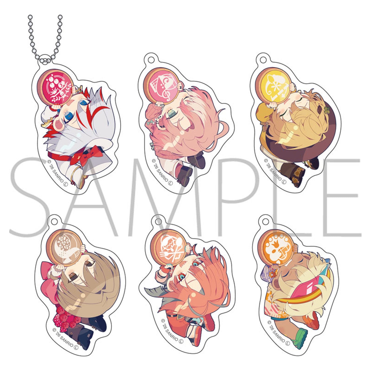 Fragaria Memories Kapurikko Acrylic Keychain Collection Vol.1 6Pack BOX - Image 1