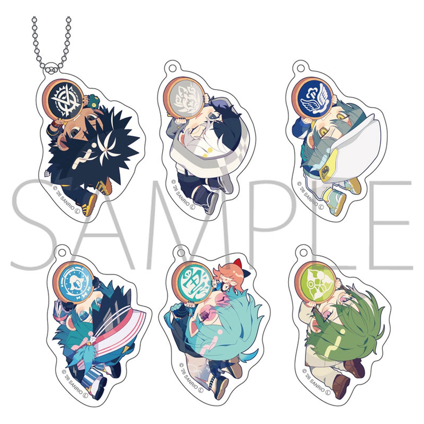 Fragaria Memories Kapurikko Acrylic Keychain Collection Vol.3 6Pack BOX - Image 1