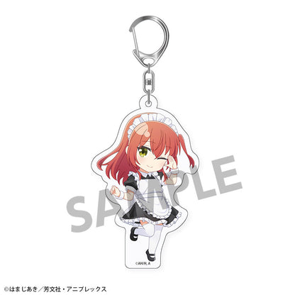 Pic-Lil! BOCCHI THE ROCK! Trading Acrylic Keychain Maid ver. 10Pack BOX - Image 7