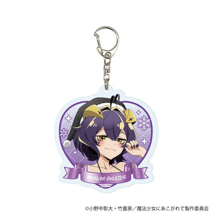 Acrylic Keychain "Gushing over Magical Girls" New Illustration 5Pack BOX - Image 2