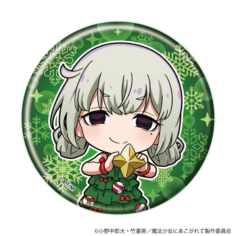 Tin Badge Gushing over Magical Girls Mini Chara Illustration 8Pack BOX - Image 3