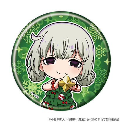 Tin Badge Gushing over Magical Girls Mini Chara Illustration 8Pack BOX - Image 3