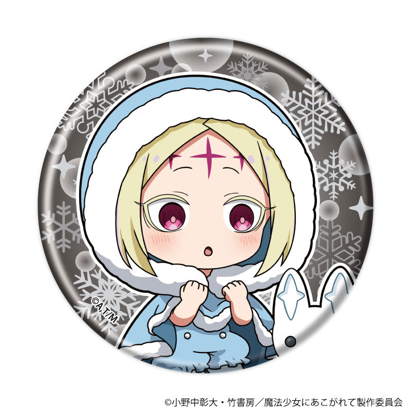 Tin Badge Gushing over Magical Girls Mini Chara Illustration 8Pack BOX - Image 4