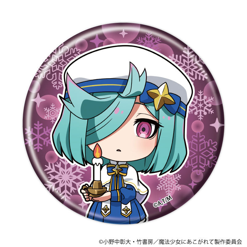 Tin Badge Gushing over Magical Girls Mini Chara Illustration 8Pack BOX - Image 6