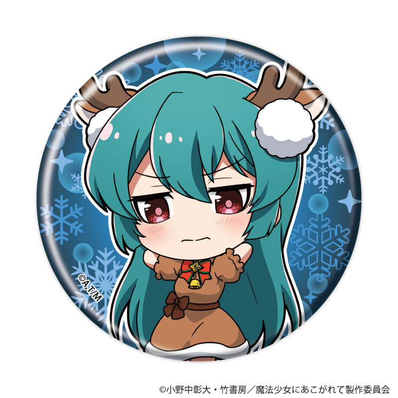 Tin Badge Gushing over Magical Girls Mini Chara Illustration 8Pack BOX - Image 8