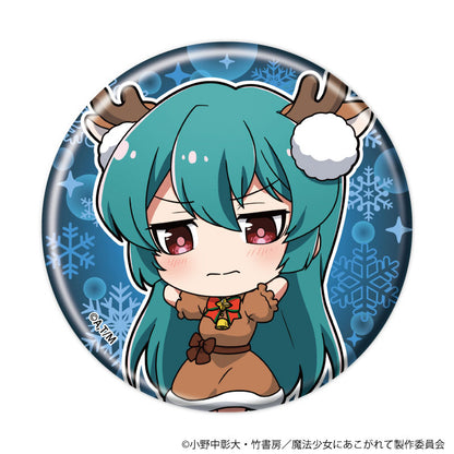 Tin Badge Gushing over Magical Girls Mini Chara Illustration 8Pack BOX - Image 8