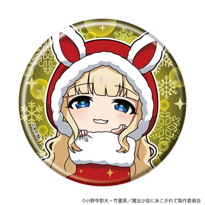 Tin Badge Gushing over Magical Girls Mini Chara Illustration 8Pack BOX - Image 9