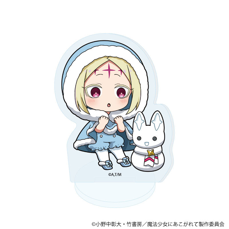 Acrylic Puchi Stand Gushing over Magical Girls 03/ Mini Chara Illustration 8Pack BOX - Image 4
