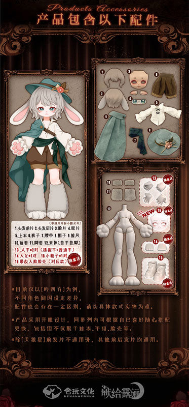 ForMoon Series Trading Doll 6Pack BOX - Image 13