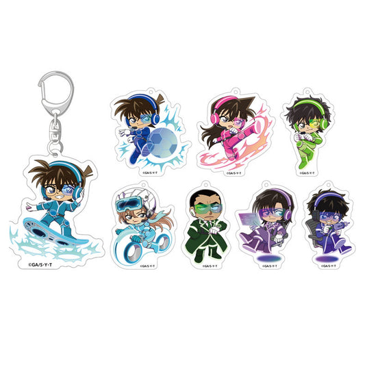 Detective Conan SF Collection Trading Acrylic Keychain 8Pack BOX - Image 1