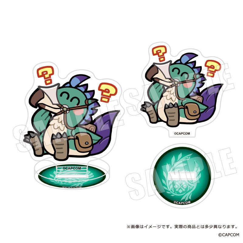 Monster Hunter Wilds x Bk.ub Small Acrylic Stand Vol. 1 8Pack BOX - Image 3