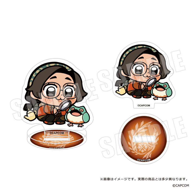 Monster Hunter Wilds x Bk.ub Small Acrylic Stand Vol. 1 8Pack BOX - Image 4