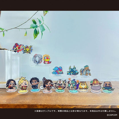 Monster Hunter Wilds x Bk.ub Small Acrylic Stand Vol. 1 8Pack BOX - Image 10