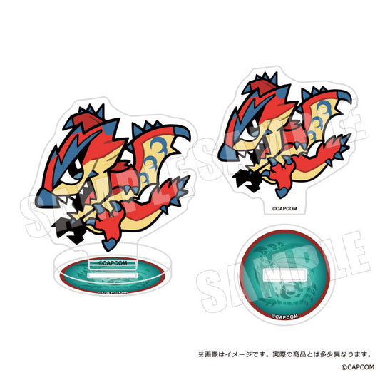 Monster Hunter Wilds x Bkub Small Acrylic Stand Vol. 2 8Pack BOX - Image 2