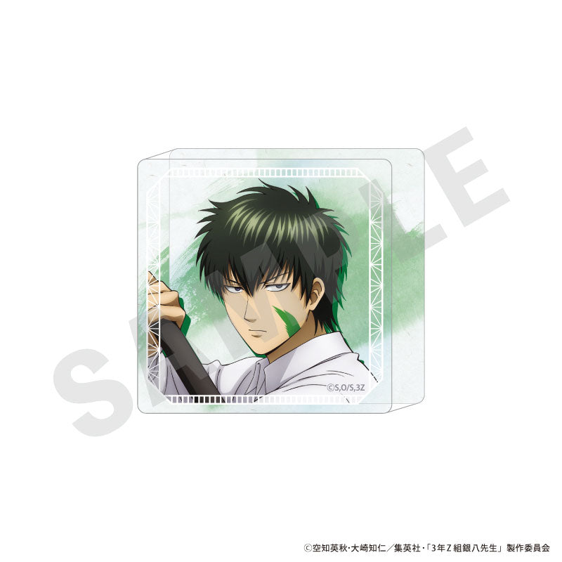 3-nen Z-gumi Ginpachi-sensei Trading Mini Acrylic Block 7Item Set - Image 4