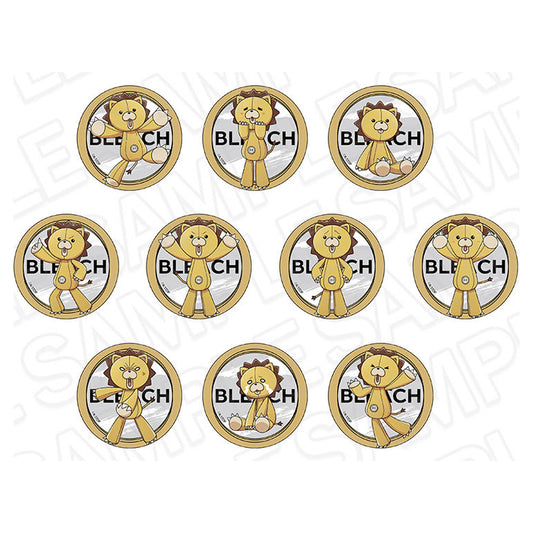 TV Anime Bleach: Thousand-Year Blood War Hologram Tin Badge (Blind) vol.2 10Item Set - Image 1