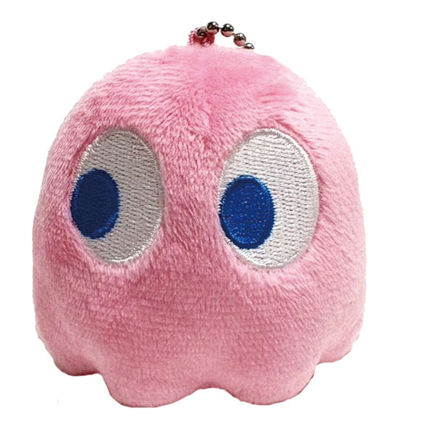 Pac-Man Ghost Mini Plush Keychain Pinky - Image 1