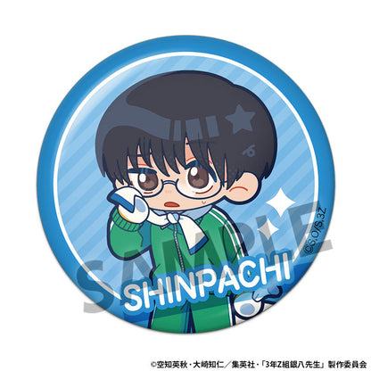 3-nen Z-gumi Ginpachi-sensei Trading Tin Badge 8Pack BOX - Image 3