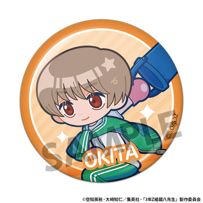 3-nen Z-gumi Ginpachi-sensei Trading Tin Badge 8Pack BOX - Image 6