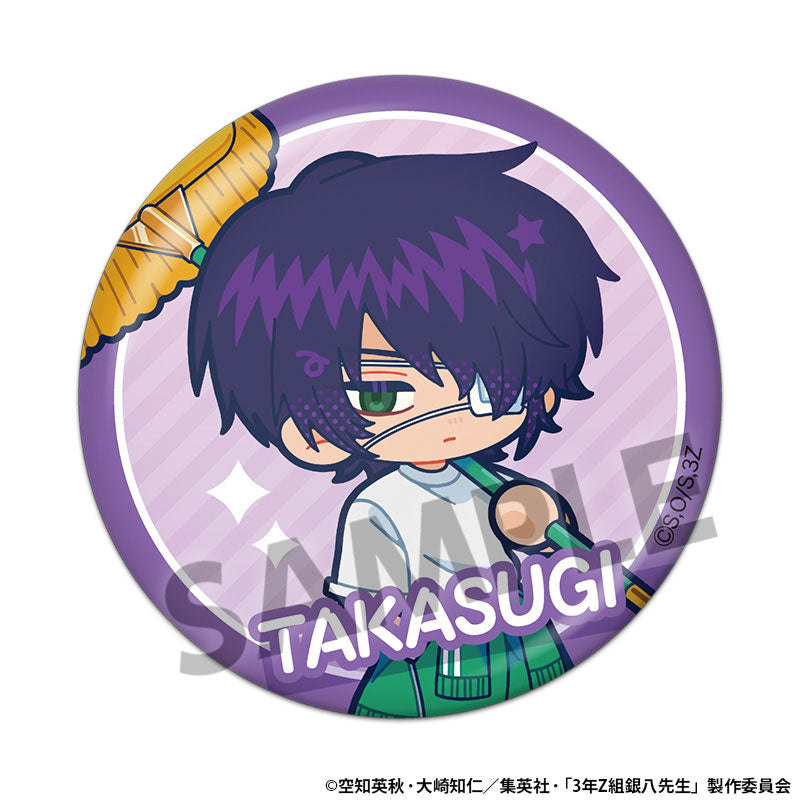 3-nen Z-gumi Ginpachi-sensei Trading Tin Badge 8Pack BOX - Image 9