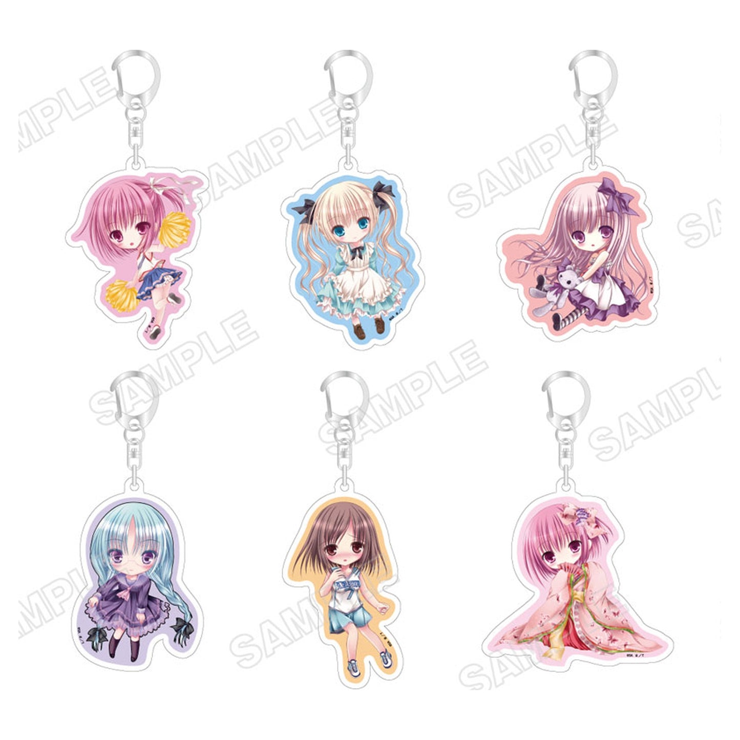 Ro-Kyu-Bu! Tradable Acrylic Keychain - Image 1