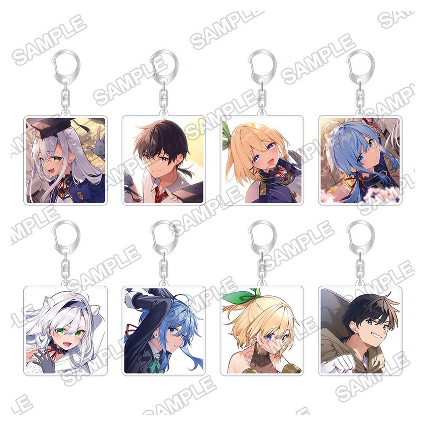 Akashic Records of Bastard Magic Instructor Tradable Acrylic Keychain - Image 1