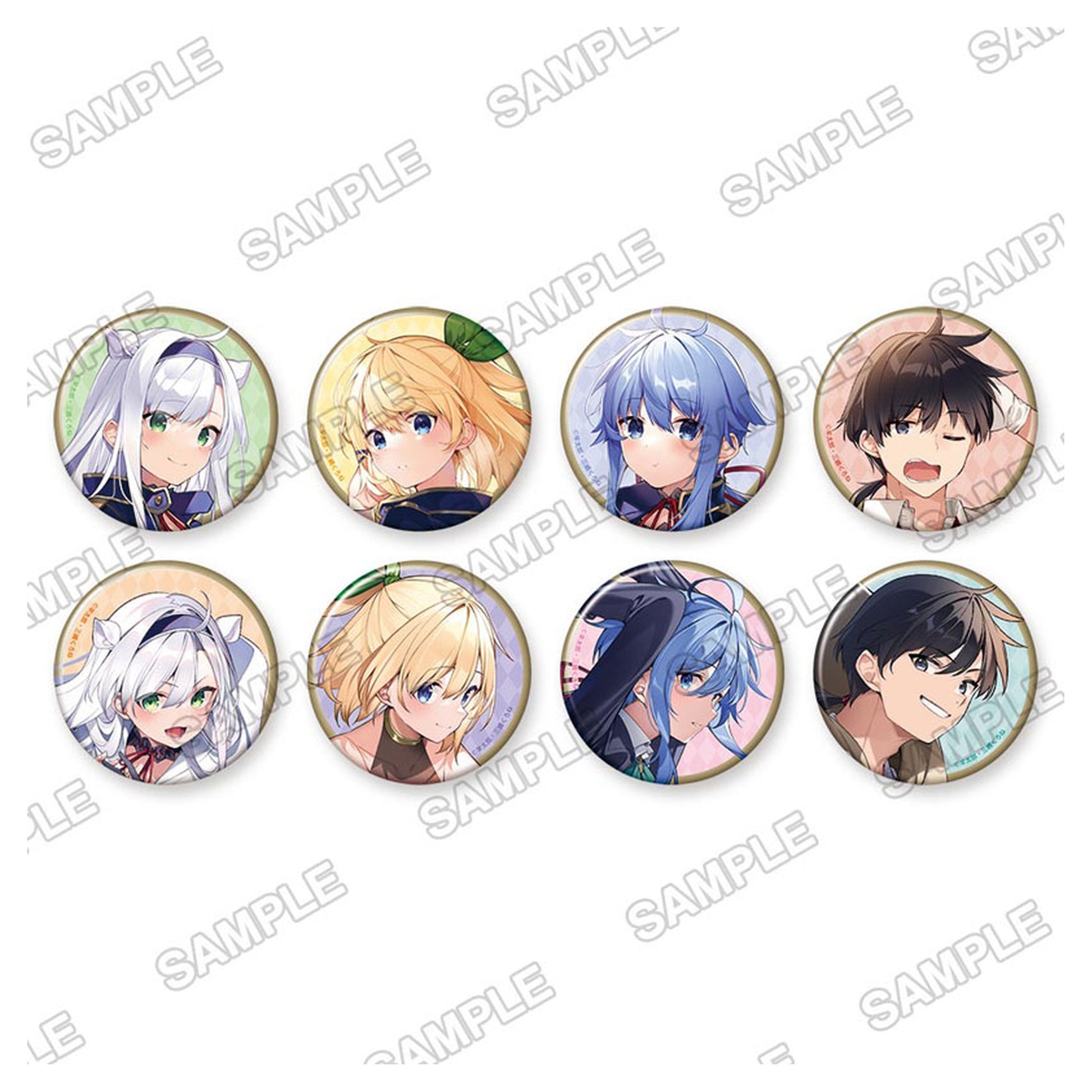 Akashic Records of Bastard Magic Instructor Tradable Tin Badge (1 Pack) - Image 1