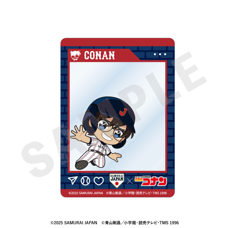 Samurai Japan x Detective Conan Mini Chara Trading Acrylic Card 8Pack BOX - Image 2