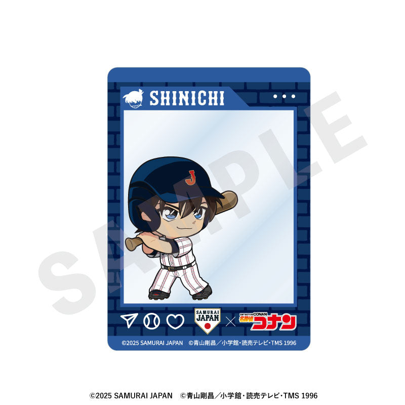 Samurai Japan x Detective Conan Mini Chara Trading Acrylic Card 8Pack BOX - Image 3