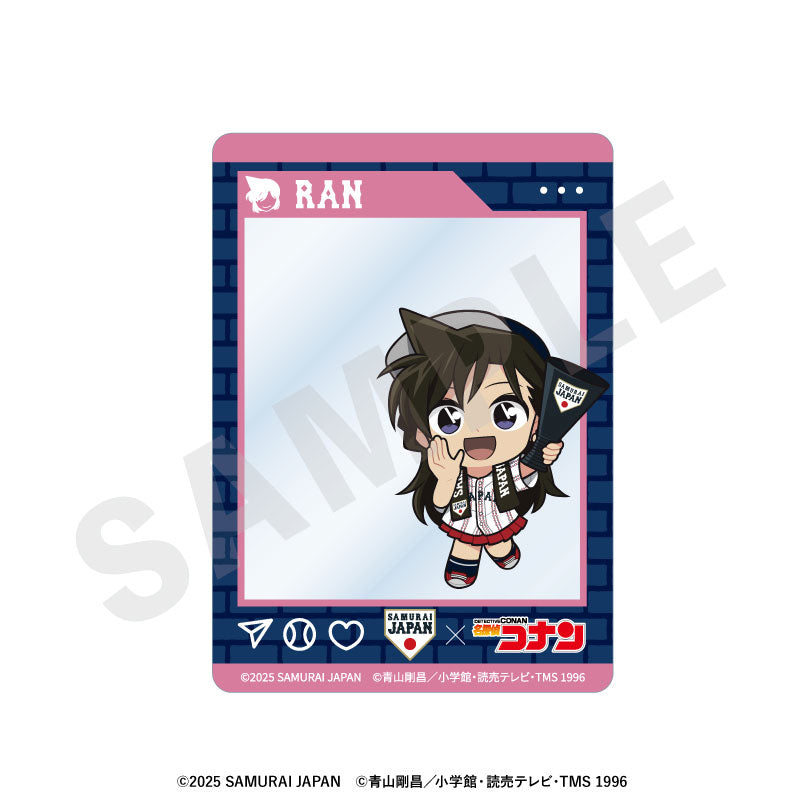 Samurai Japan x Detective Conan Mini Chara Trading Acrylic Card 8Pack BOX - Image 4