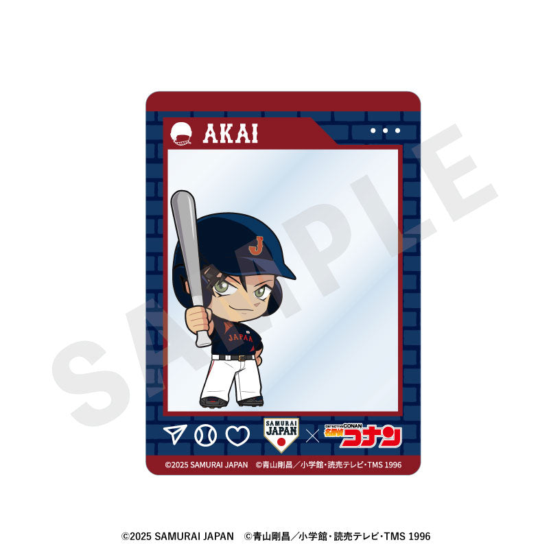 Samurai Japan x Detective Conan Mini Chara Trading Acrylic Card 8Pack BOX - Image 7